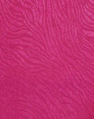 Nosita Midi Dress in Satin Zebra Pink