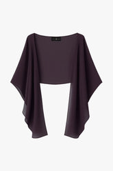 "Bernadette" Chiffon Shawl Wrap