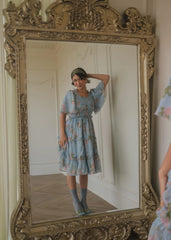 Siena Blue Floral Dress