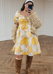 Beaumont Cream Gold Dress
