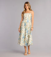 Garden Daydream Floral Midi Dress