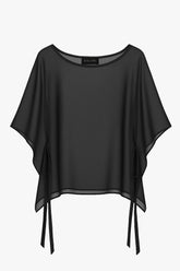"Demi" Chiffon Pullover Shawl Wrap