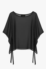 "Demi" Chiffon Pullover Shawl Wrap