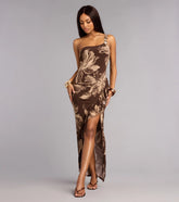 Island After Hours One Shoulder Maxi Dress