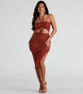 Take Me On A Getaway Midi Dress