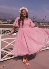 Nora Dress Dusty Pink