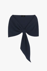 "Carol" Techno Scuba Pull Through Shawl Wrap