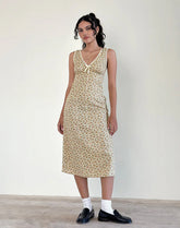 Lavisha Midi Dress in Washed Ditsy