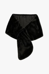 "Francine" Faux Fur Shawl Wrap