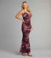 Whirlwind Romance Floral Abstract Maxi Dress