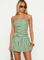 Montebello Strapless Mini Dress Multi