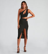 Bold Vibes Cutout Midi Dress