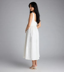 Weekend Chic Sleeveless Midi Dress