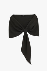 Plus "Carol" Techno Scuba Pull Through Shawl Wrap
