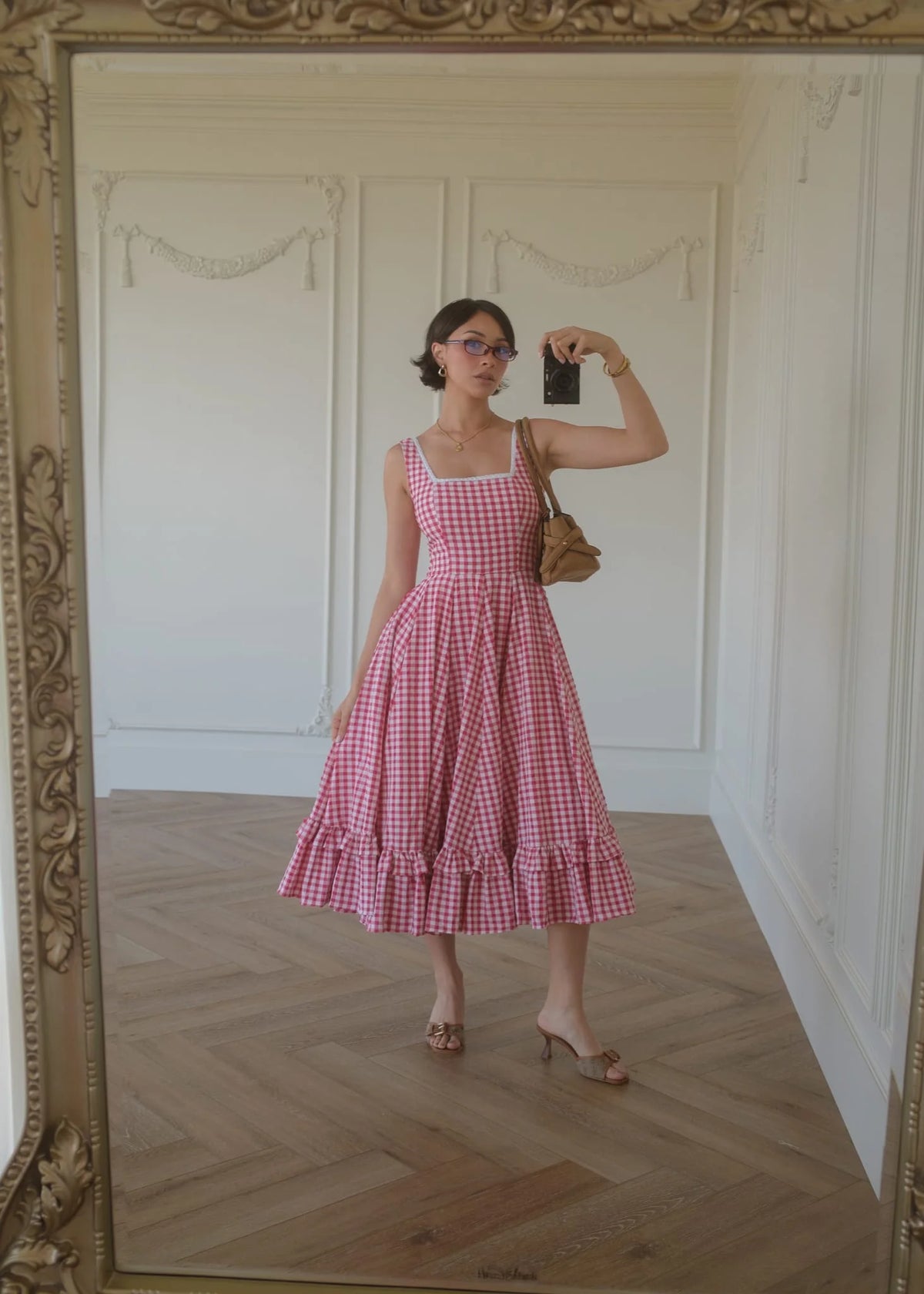 Daze Dress Red Gingham
