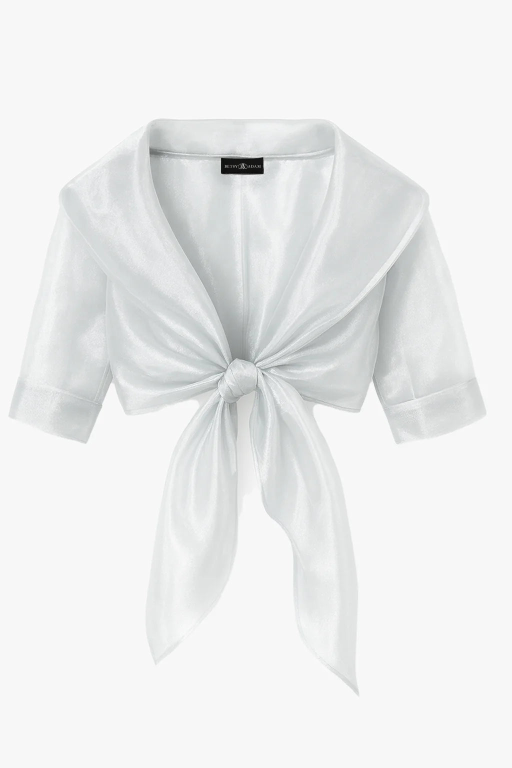 "Agnes" Organza 3/4 Sleeve Shawl Wrap