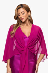 "Bernadette" Chiffon Shawl Wrap