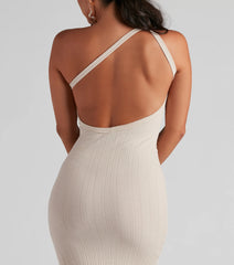 Weekend Plans Ribbed Knit Maxi Dress