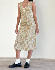 Lavisha Midi Dress in Washed Ditsy