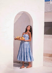 Birdie Dress Blue