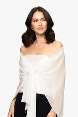 "Bernadette" Chiffon Shawl Wrap