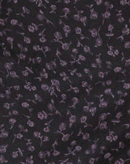 Norila Maxi Dress in Dark Ditsy Rose Black