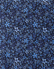Lona Midi Dress in Flower Garden Blue