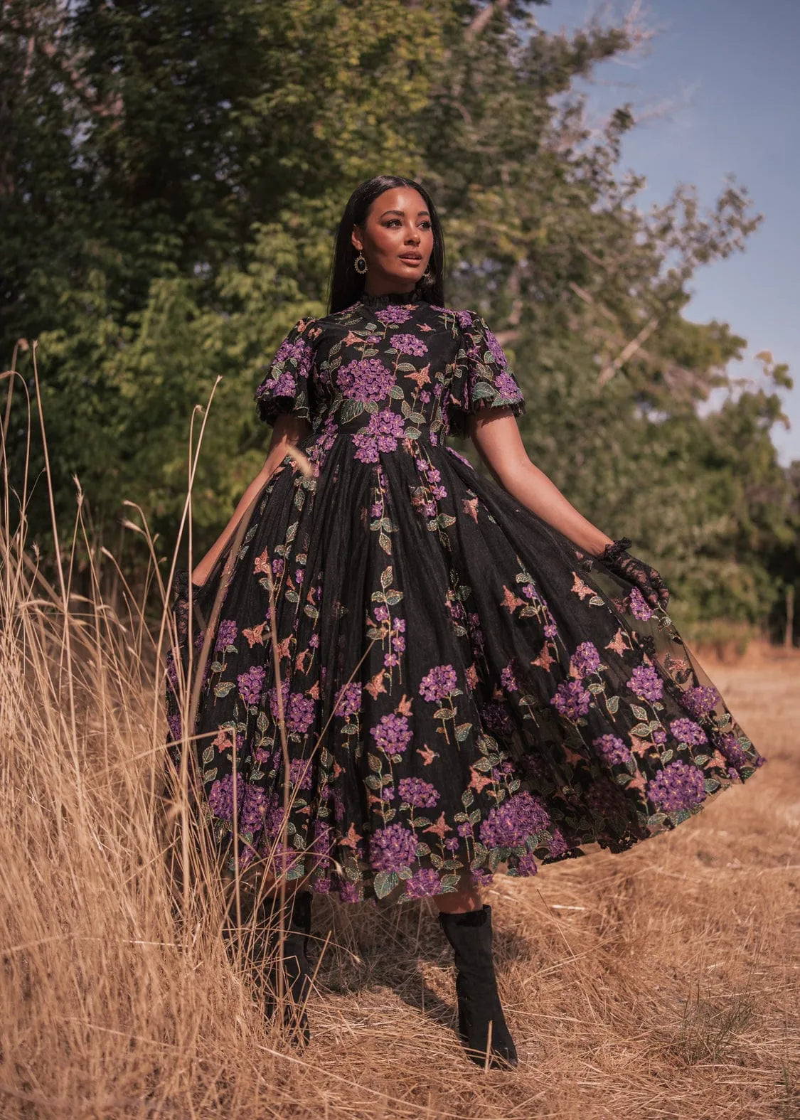 Margy Dress Black