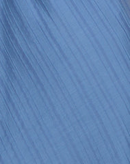 Elayna Midi Dress in Chiffon Stripe Blue