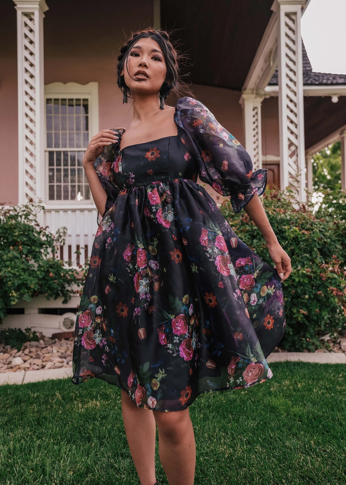 Polly Dress Black