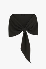 Plus "Carol" Techno Scuba Pull Through Shawl Wrap