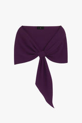 "Carol" Techno Scuba Pull Through Shawl Wrap