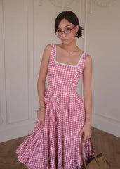 Daze Dress Red Gingham