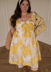 Beaumont Cream Gold Dress