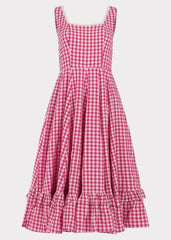 Daze Dress Red Gingham